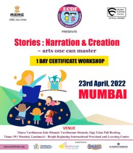 ECDF announces the storytelling workshop 2022 in Mumbai
